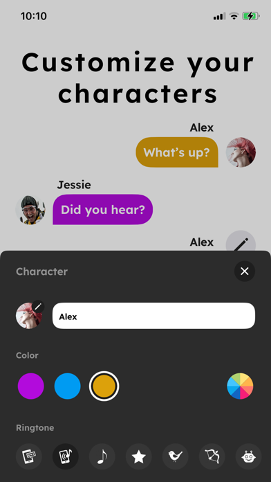 TextingStory Chat Story Maker Screenshot