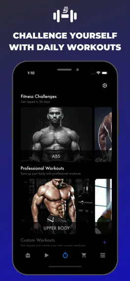 Game screenshot Slikk Fitness - Manly Workouts apk