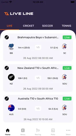 Game screenshot TTLiveLine apk