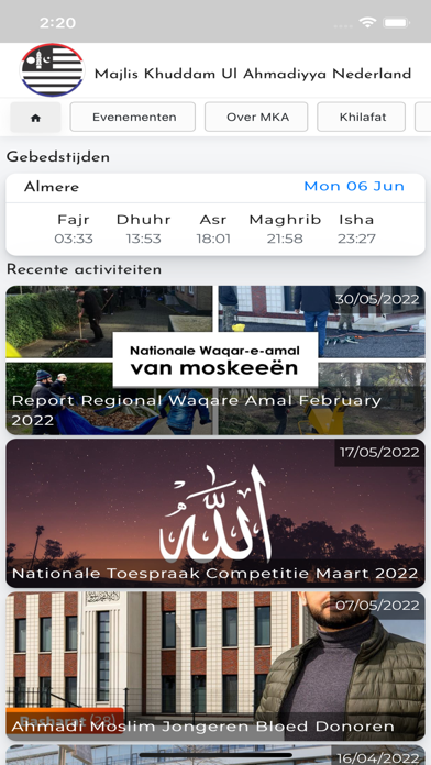 MKA Nederland Screenshot