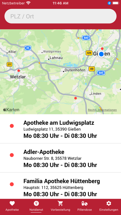 Kreuz-Apotheke Screenshot