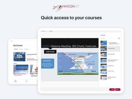 Screenshot #4 pour Avcon Jet eLearning
