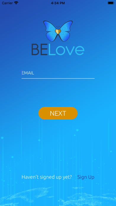 BELove Breathing App Screenshot