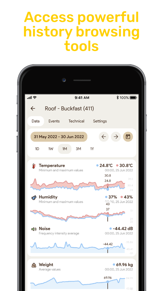 #3. BeeData - Apiary Monitoring (iOS) 由: BeeData BV