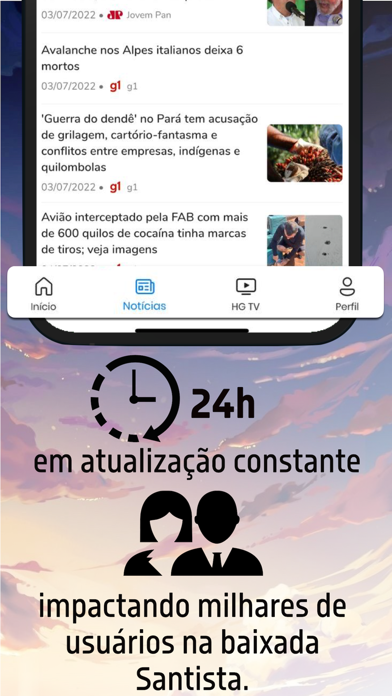 Hora Geral Screenshot