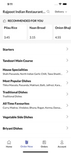 Rajpoot Indian Restaurants screenshot #3 for iPhone