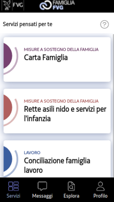Famiglia FVG Screenshot