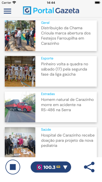 Portal Gazeta Screenshot