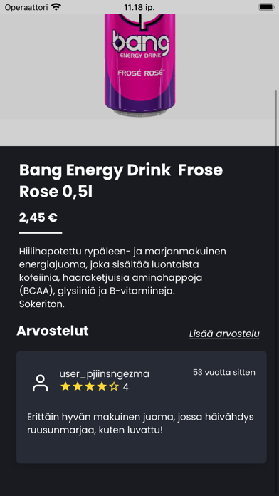 RateUp - Rate drinks Screenshot
