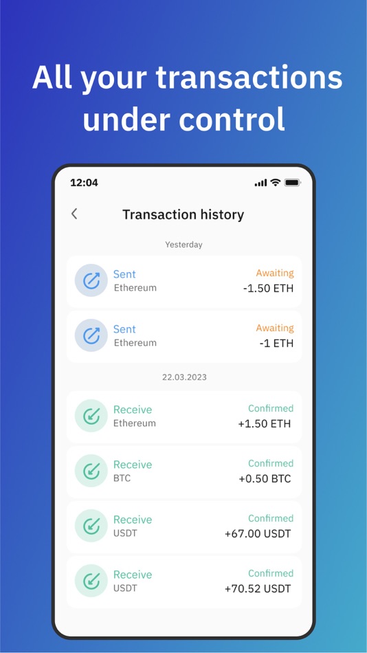 #5. IronWallet: Safe Crypto Wallet (iOS) Bởi: INWAY AKTIENGESELLSCHAFT