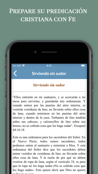 Predicas y Enseñanzas Bíblicas Screenshot