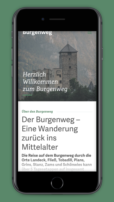 Tiroler Burgenweg Screenshot