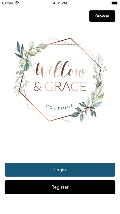 Willow & Grace Boutique Screenshot
