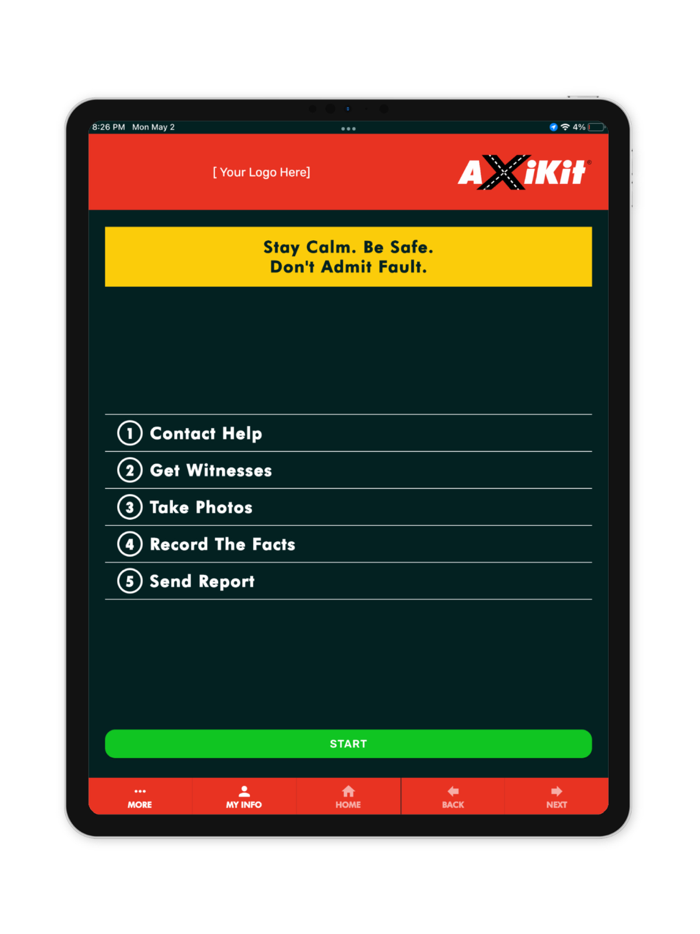 AxiKit Accident Report Kit