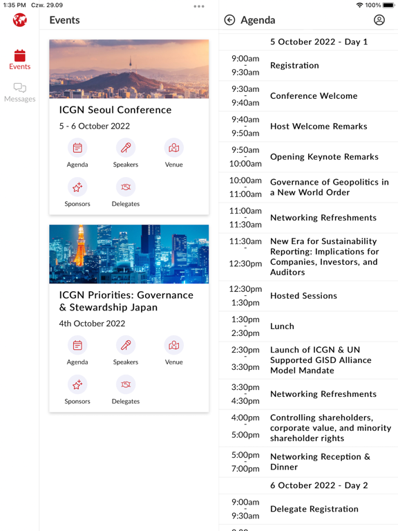 Screenshot #4 pour ICGN Conferences