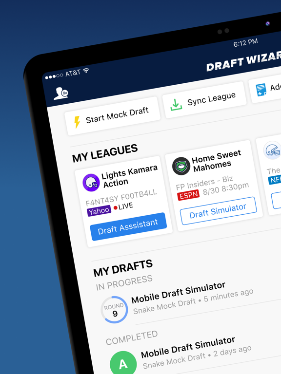 Fantasy Football Draft Wizardのおすすめ画像1