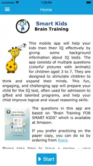 smart kids brain training pro iphone screenshot 1