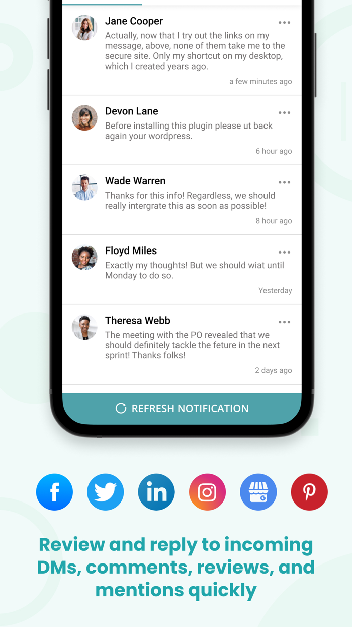 RecurPost - Social Media App
