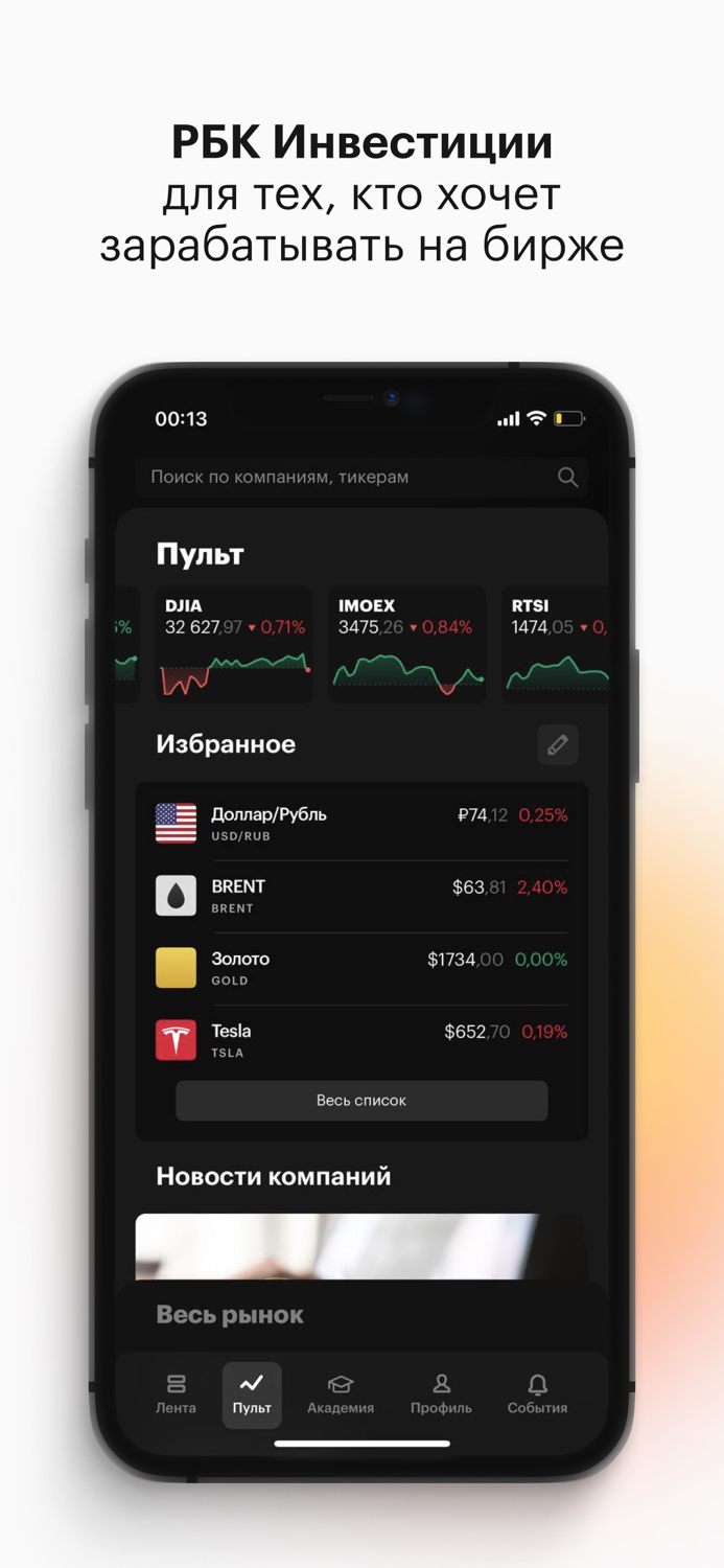 РБК Инвестиции