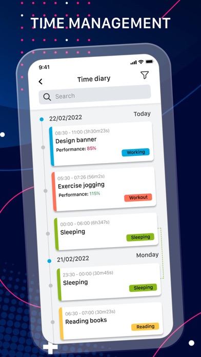 Time Diary Pro Screenshot