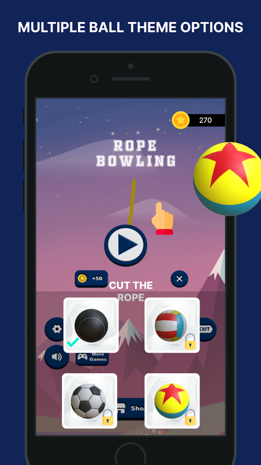 #2. Rope Bowling - Puzzle Game (iOS) 由: Harsh Ramani