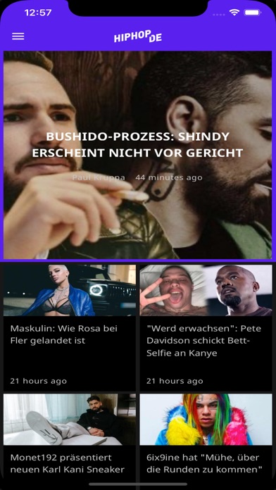 Screenshot #1 pour Hiphop.de