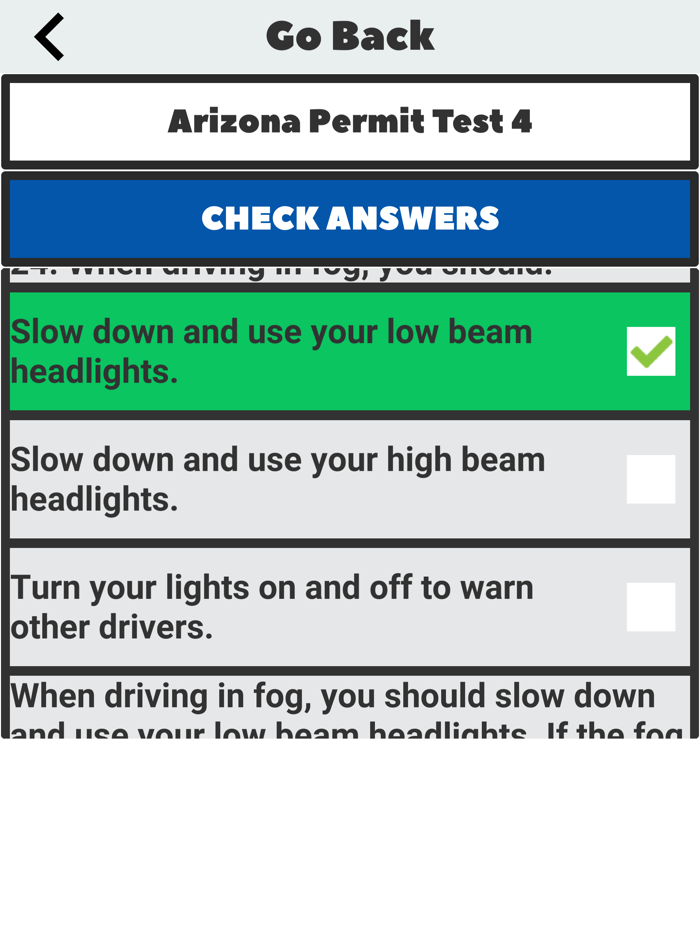 Dmv Practice Test For Arizona