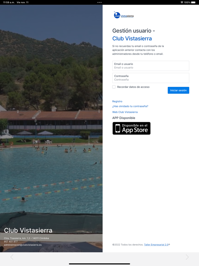 Socios Club Vistasierra