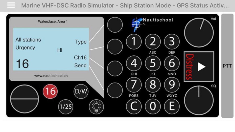 #5. VHF-DSC (iOS) Podle: Richard Jaquemet
