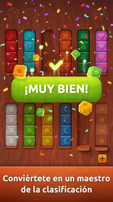 Colorwood Sort Juego de Puzzle screenshot 6