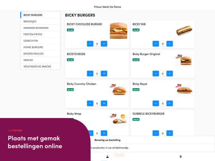 Frituur Markt De Panne