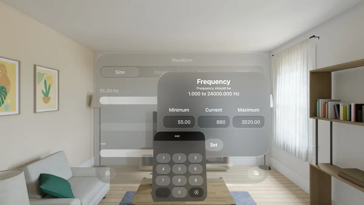 Oscillator screenshot 2