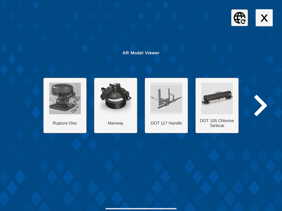 TRANSCAER AR Model Viewer