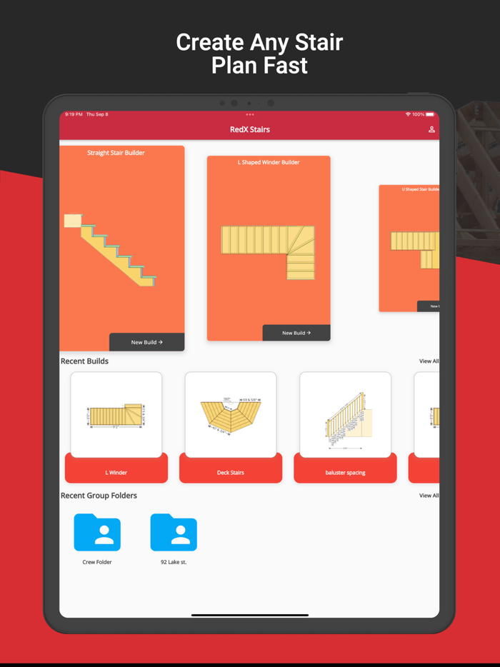 RedX Stairs - Stair Calculator