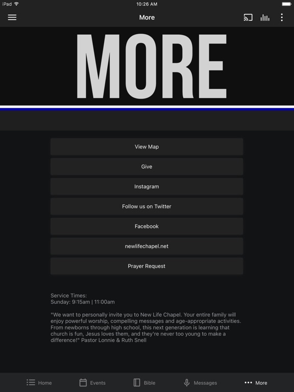 Screenshot #6 pour New Life Chapel
