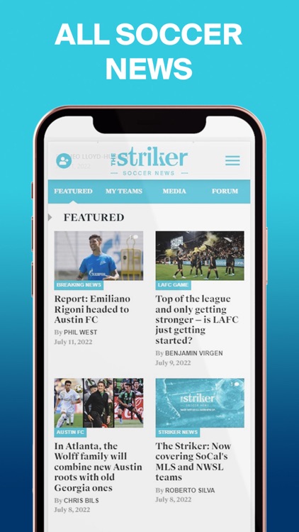 The Striker Soccer News