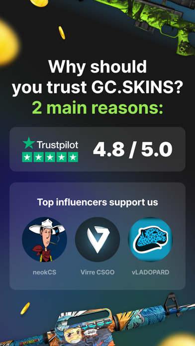 GC.SKINS - Get CSGO skins! Screenshot