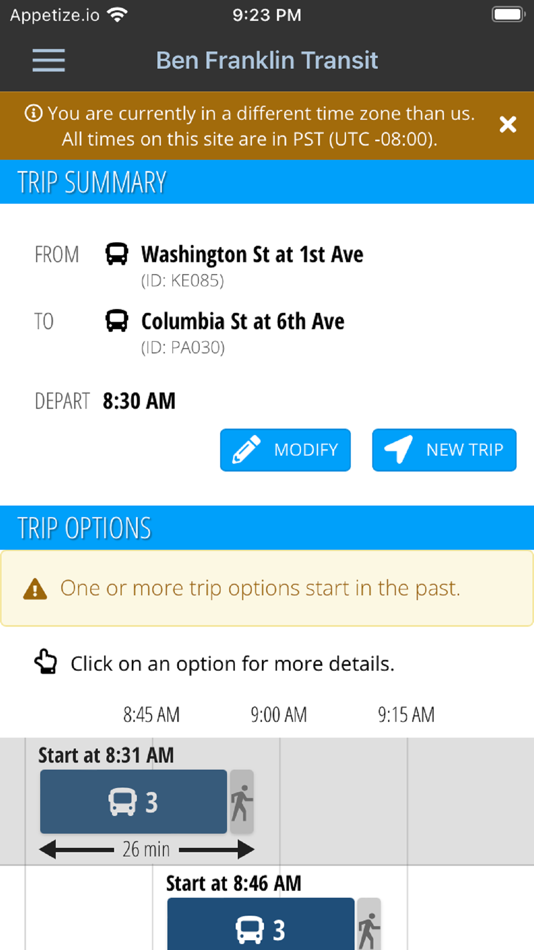 #5. MyRide: Ben Franklin Transit (iOS) 由: Ben Franklin Transit