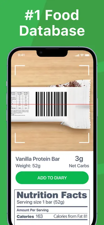 MyNetDiary Carb Genius : capture d’écran 3 sur 9