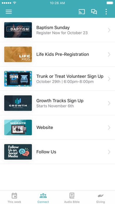 FreshLifeChurchNC Screenshot