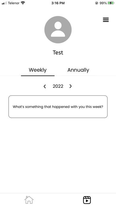 InTime: Video Journal Screenshot