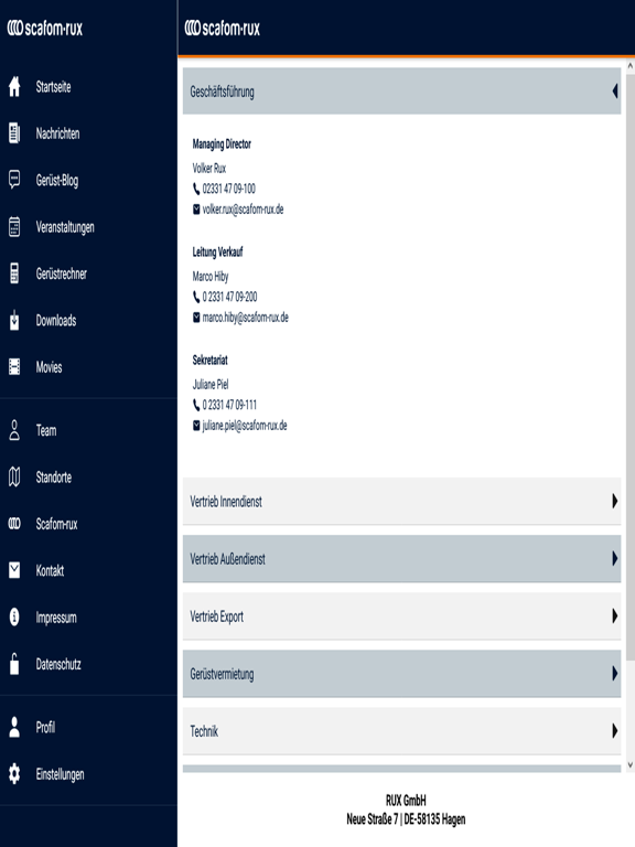 Screenshot #5 pour Scafom-rux App