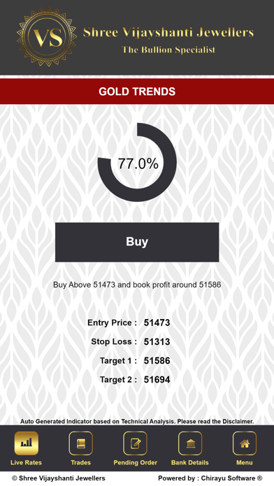 Shree Vijayshanti Jewellers Screenshot