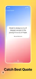 Daily Quotes For Motivation screenshot #2 for iPhone