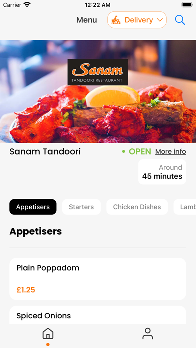 Sanam Tandoori - Falkirk Screenshot