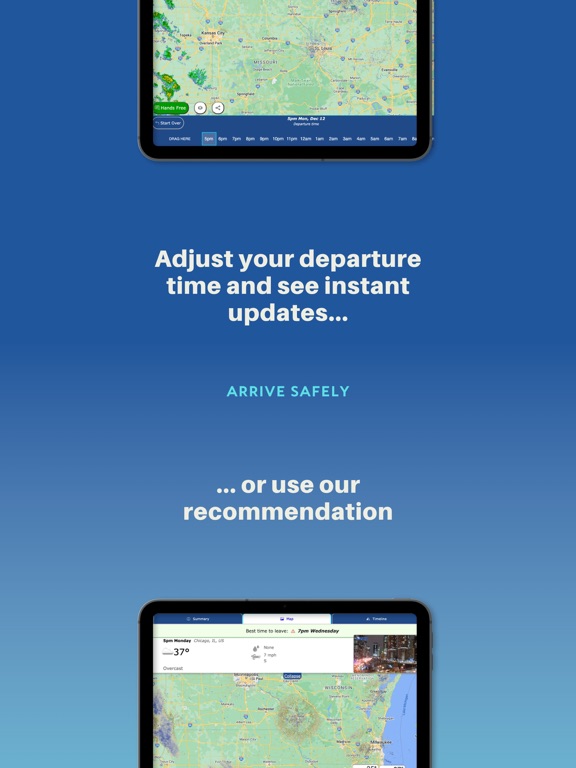 Highway Weather iPad screenshot 5 - Weather app