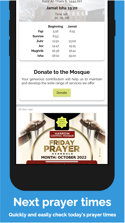 #2. Harrow Central Mosque (iOS) 由: Diego Barcia