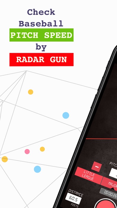 Baseball Pitch Speed Radar Gun Screenshot