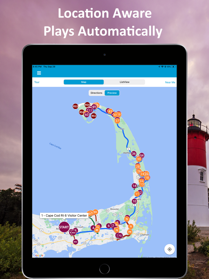 Cape Cod GPS Audio Tour Guide