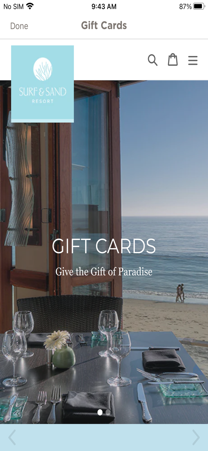 Surf and Sand Laguna Beach